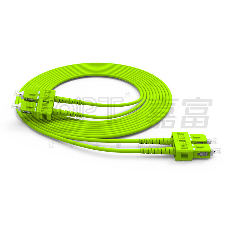 SC/UPC - πολλαπλού τρόπου OM1 OM2 OM3 OM4 OM5 YOFC Corning μπαλωμάτων SC/UPC διπλή ίνα σκοινιού