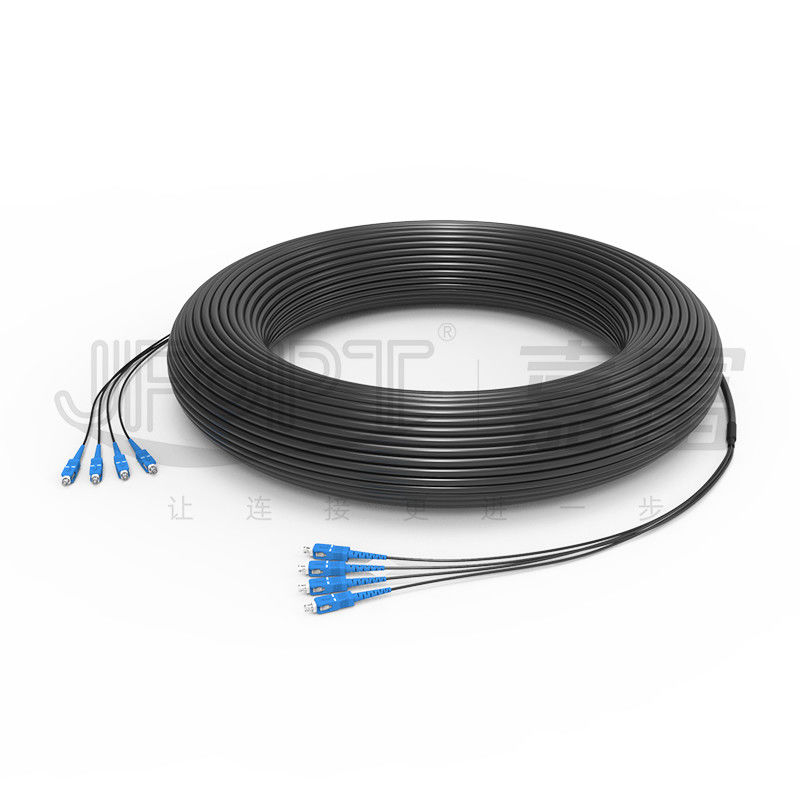 OD 7.09.0mm καλώδιο 2.0mm σταθμών βάσης καλωδίων ινών ξεμπλοκαρίσματος υπο- καλώδιο με SC/UPC