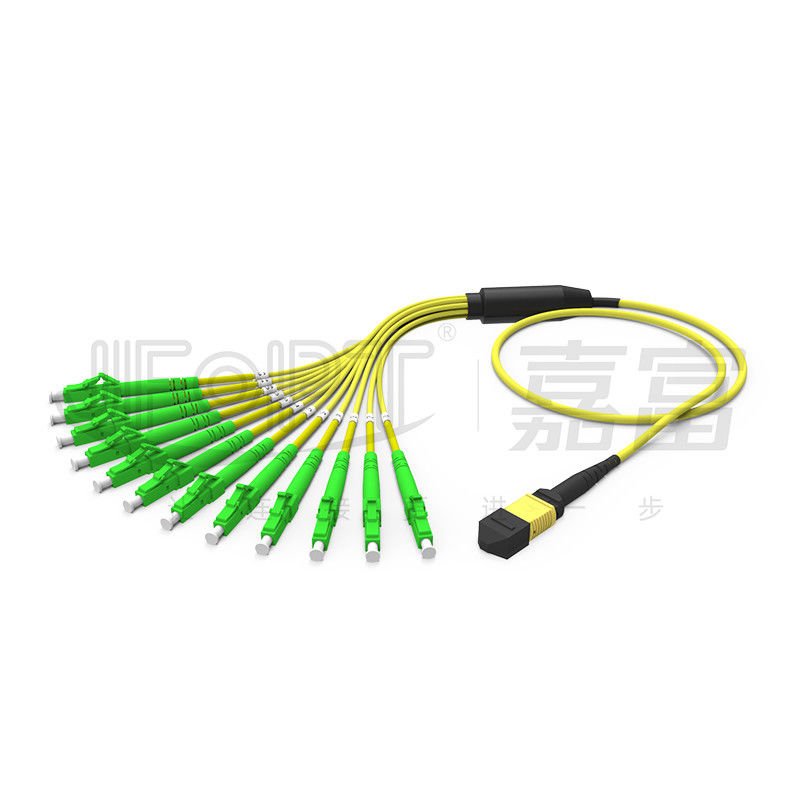 Mpo-LC 3,0 μίνι καλώδιο 2.0mm ξεμπλοκαρίσματος MPO σκοινί μπαλωμάτων ινών κλάδων MPO