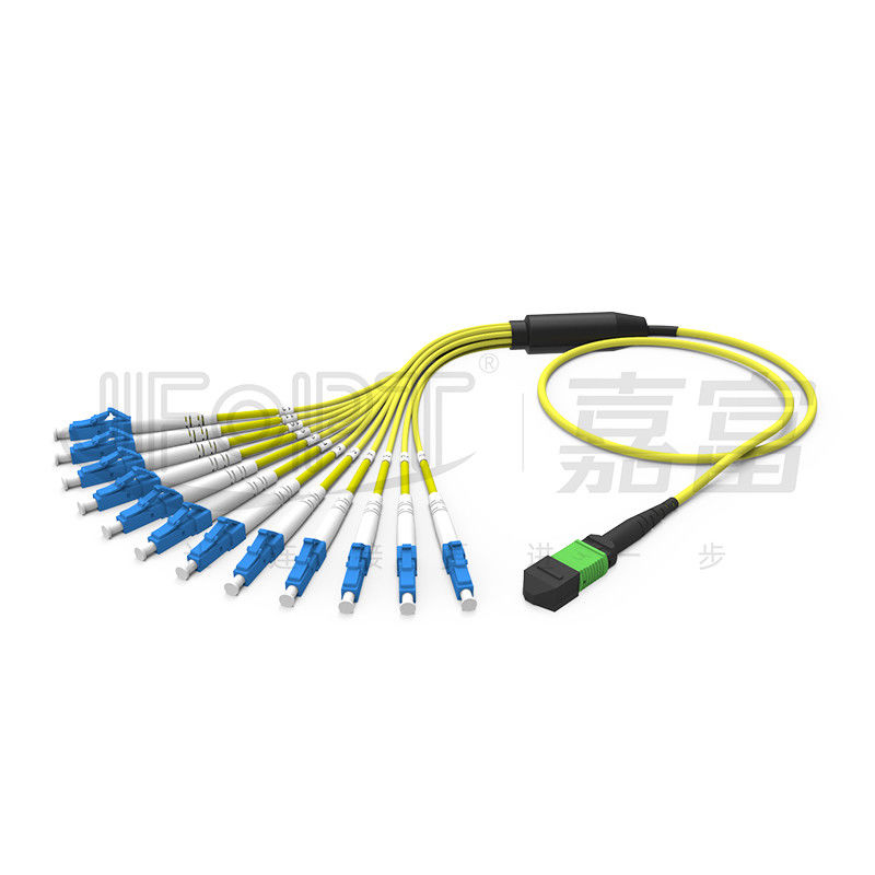 Mpo-LC 3,0 μίνι καλώδιο 2.0mm ξεμπλοκαρίσματος MPO σκοινί μπαλωμάτων ινών κλάδων MPO