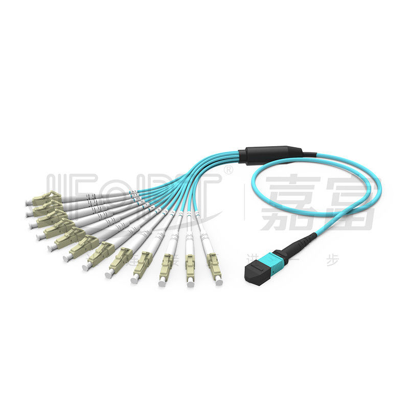 Mpo-LC 3,0 μίνι καλώδιο 2.0mm ξεμπλοκαρίσματος MPO σκοινί μπαλωμάτων ινών κλάδων MPO