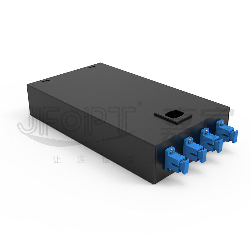 SC/LC/FC/ST 4-Core Latch Type Fiber Optic Termination Box Low Loss Telecom-Grade (Σημείο τηλεπικοινωνίας χαμηλής απώλειας)