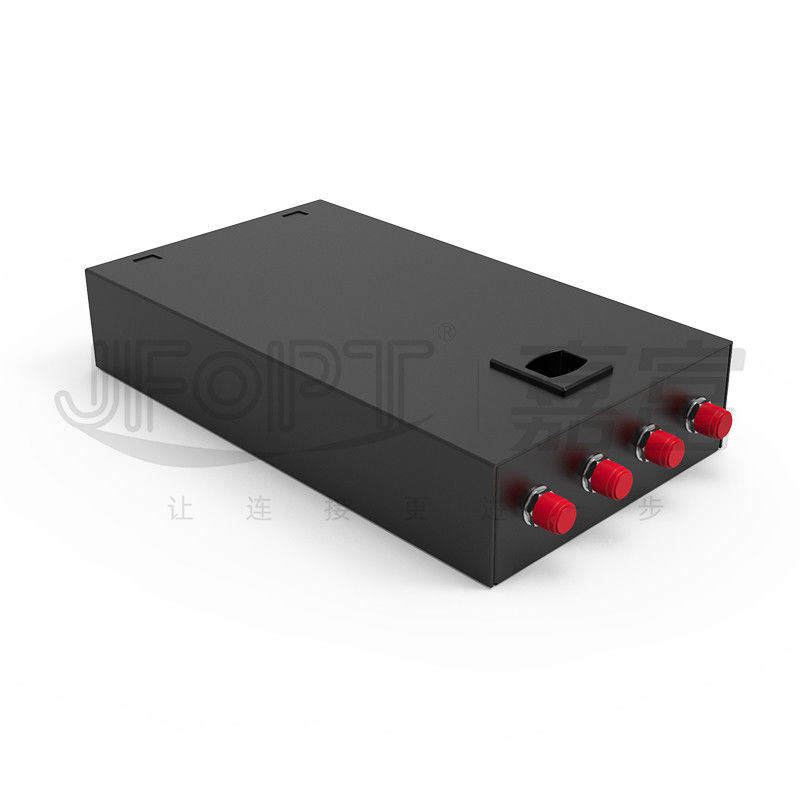 SC/LC/FC/ST 4-Core Latch Type Fiber Optic Termination Box Low Loss Telecom-Grade (Σημείο τηλεπικοινωνίας χαμηλής απώλειας)