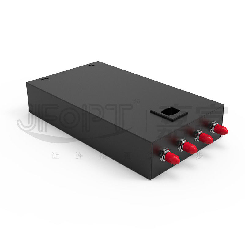 SC/LC/FC/ST 4-Core Latch Type Fiber Optic Termination Box Low Loss Telecom-Grade (Σημείο τηλεπικοινωνίας χαμηλής απώλειας)