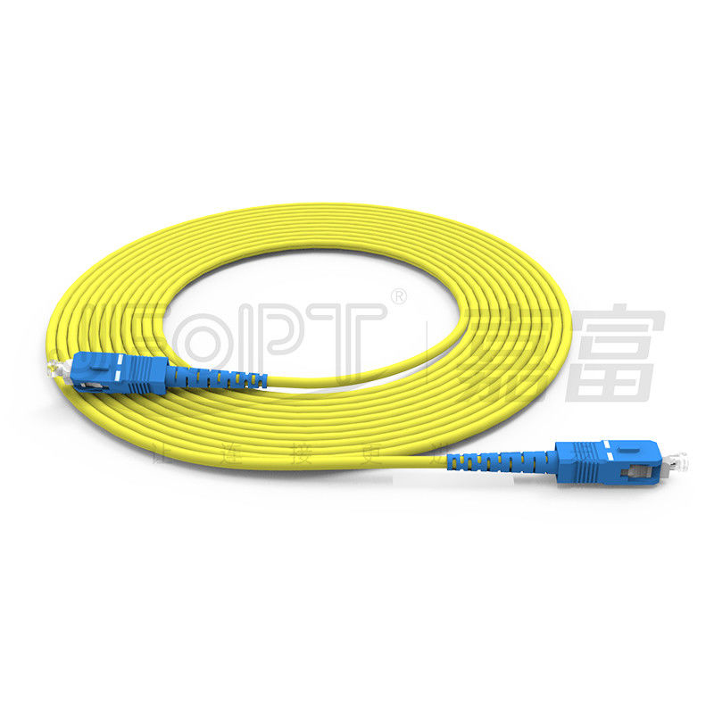 Καλωδιακό LAN ONVIF 4G 3G Δαχτυλίδια SC UPC/APC Τελικό πρόσωπο για μήκος δικτύου