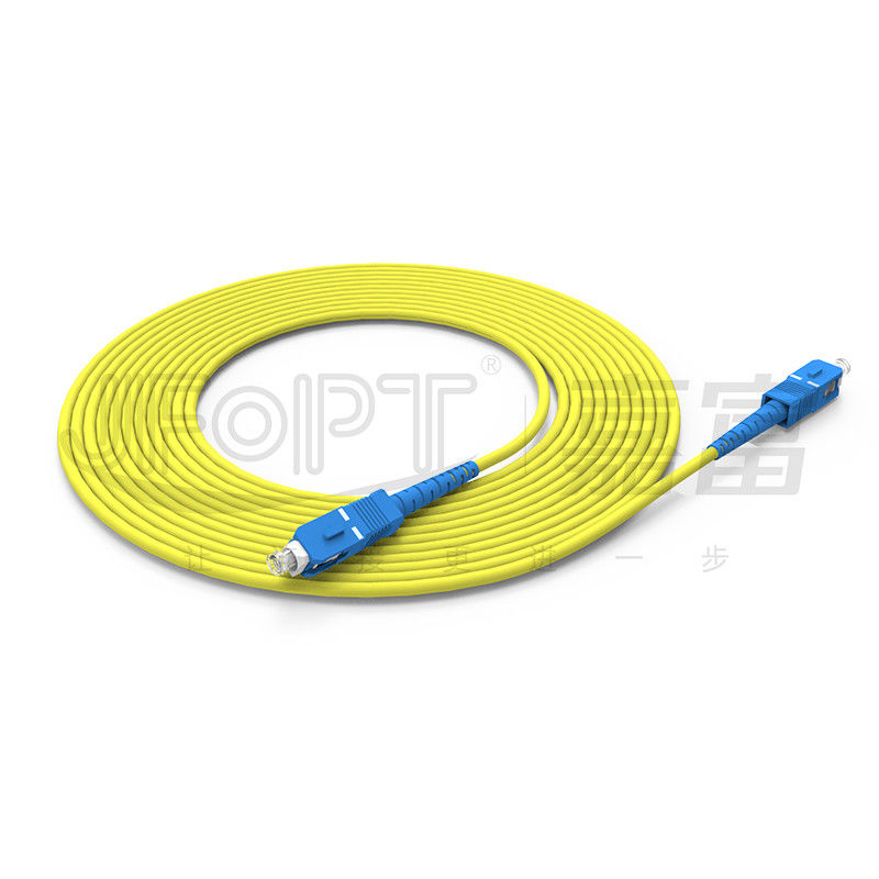 Καλωδιακό LAN ONVIF 4G 3G Δαχτυλίδια SC UPC/APC Τελικό πρόσωπο για μήκος δικτύου