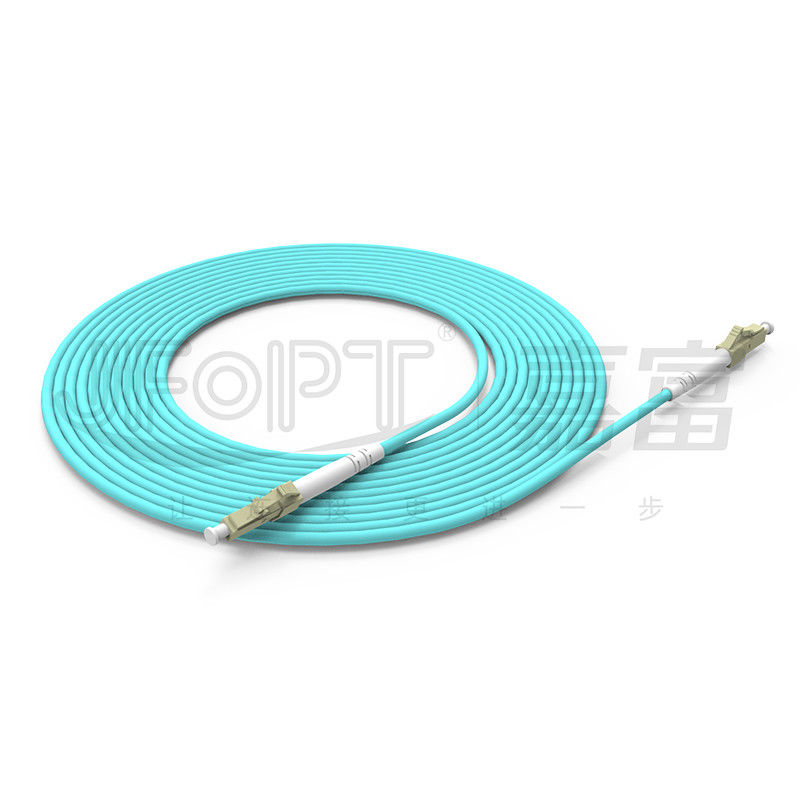 Πολλαπλής λειτουργίας 2.0mm LC/APC SX Fiber Optic Patch Cord για μεταφορά δεδομένων υψηλής ταχύτητας