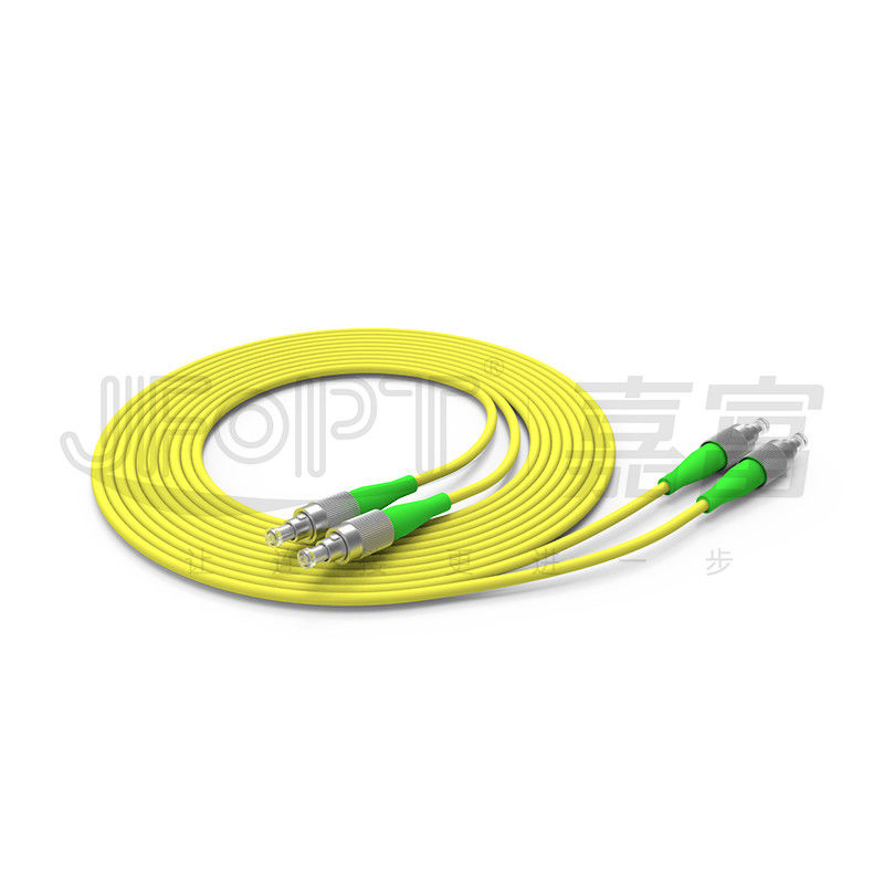FC Connector Single Mode Fiber Jumpers για μεταλλικό τερματικό κουτί με κλειδαριά μαντήλης OEM