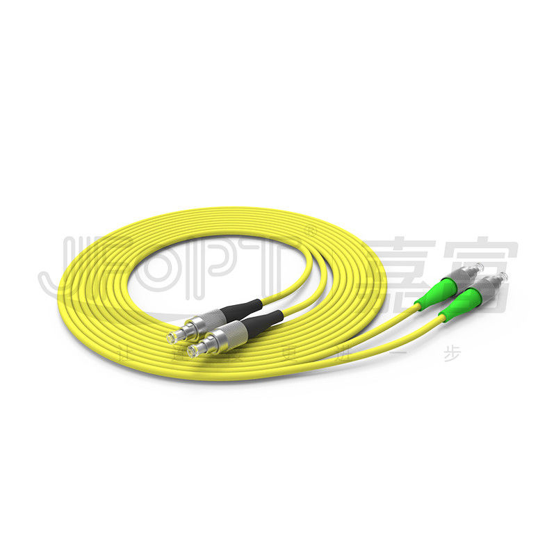 FC Connector Single Mode Fiber Jumpers για μεταλλικό τερματικό κουτί με κλειδαριά μαντήλης OEM